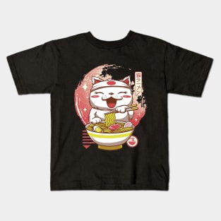 Great Ramen and Cat Kids T-Shirt